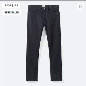 Men’s Flint and Tinder by Huckberry 365 Pant - Slim in Washed Black 34x34